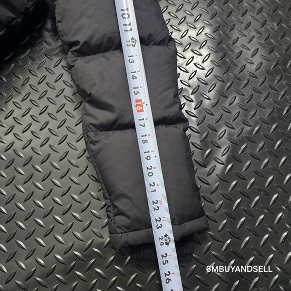 Action Power Xtreme Down Puffer Jacket Black Y2K Vintage Men's M - Picture 8 of 16